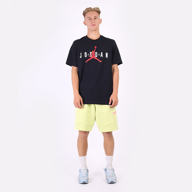 мужская черная футболка Jordan Logo Tee SK4212-013 - цена, описание, фото 5